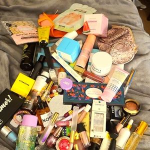 Mass makeup haul unused mixed bag